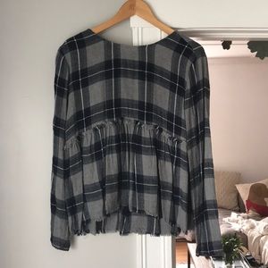Cloth and Stone Plaid- L